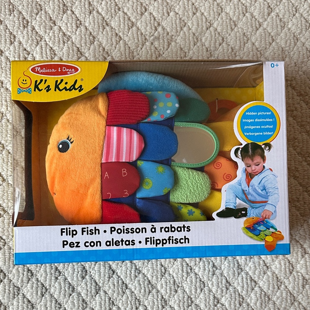 Melissa & Doug K's Kids Colorful Flip Fish